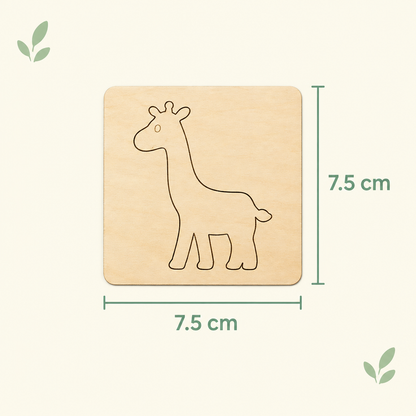 Stencil size 7.5 cm