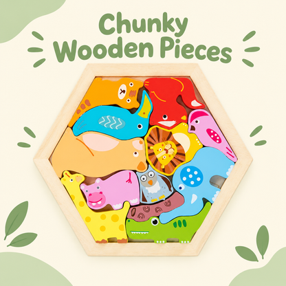 Chunky wooden pieces