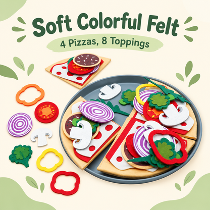Soft colorful felt