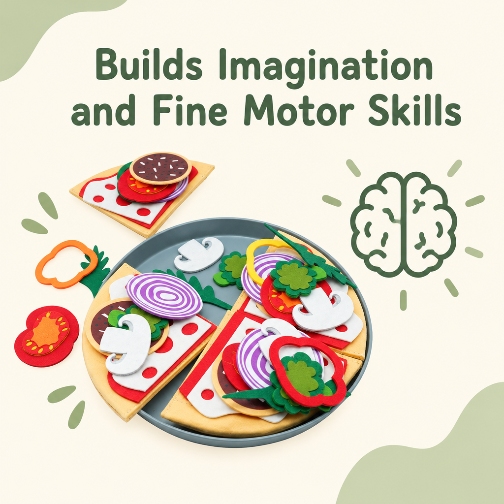 Builds imagination and fine motor skills