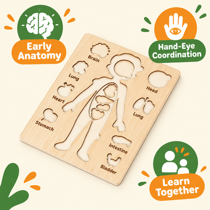 Skills built: early anatomy, hand-eye coordination, learning together