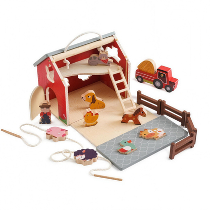 Red barn set