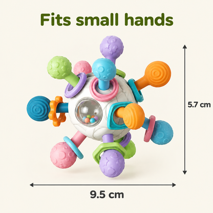 Rattle ball size 9.5 cm