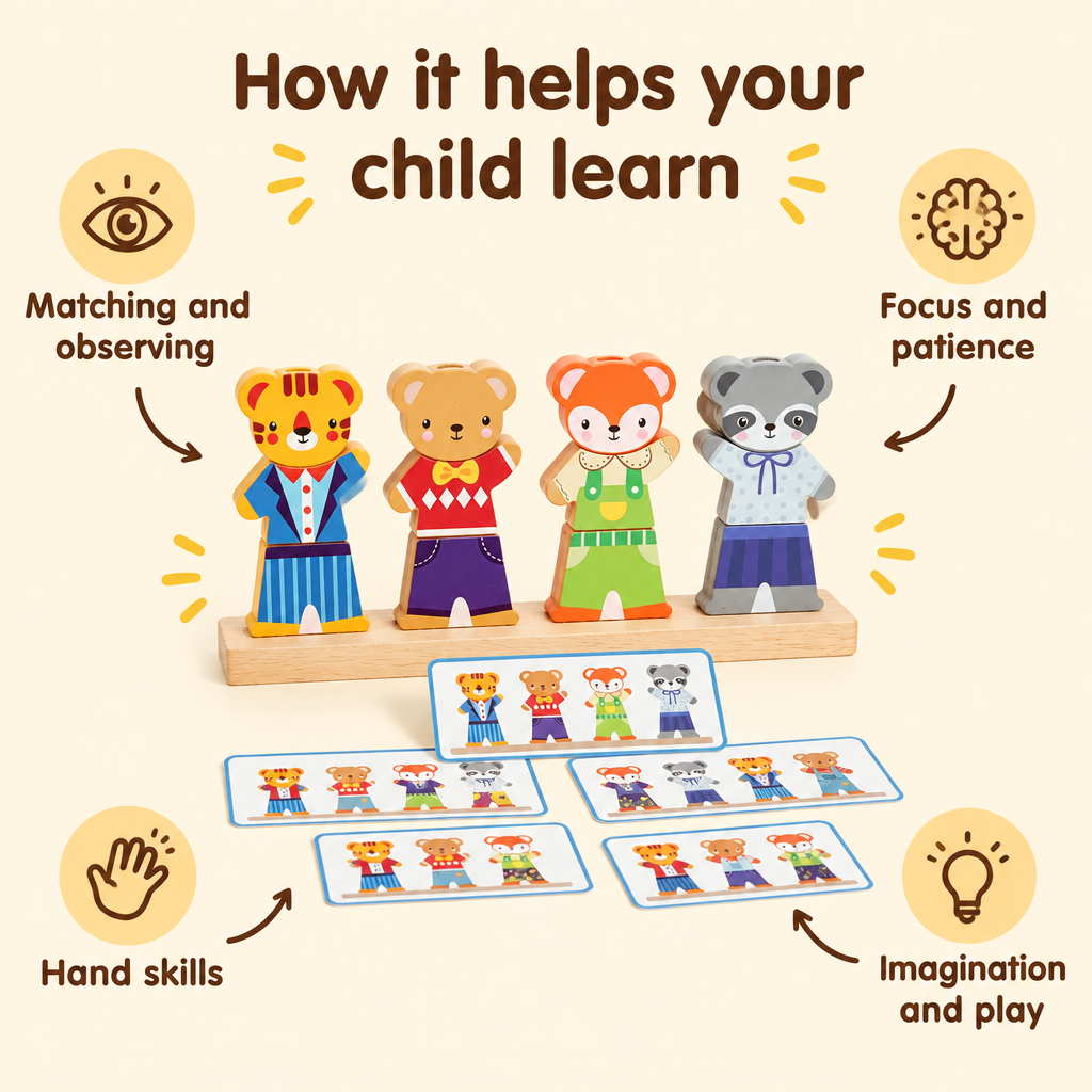 How the puzzle helps your child learn