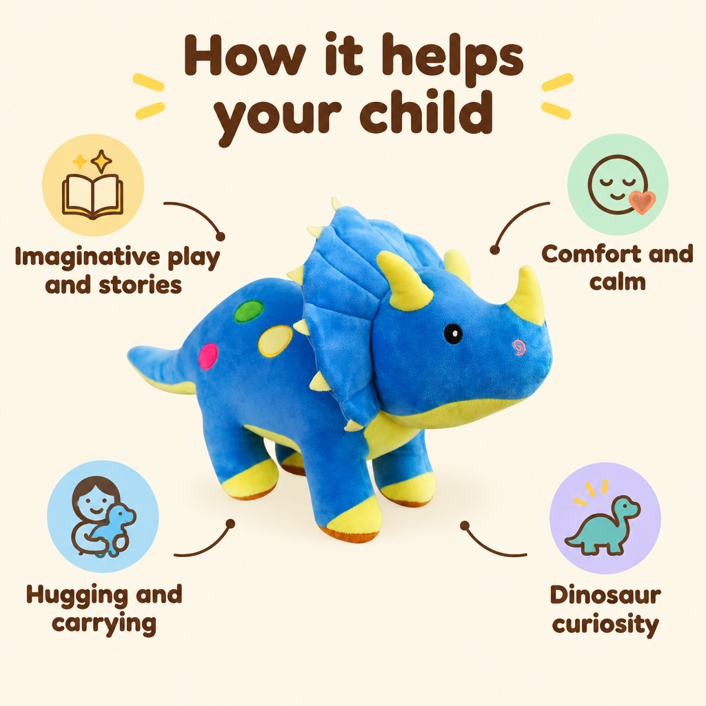 How the plush helps your child