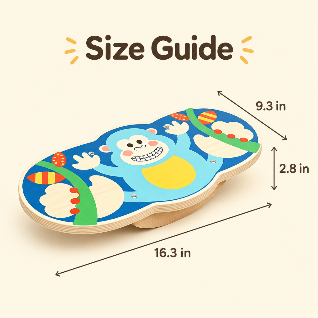Balance board size guide