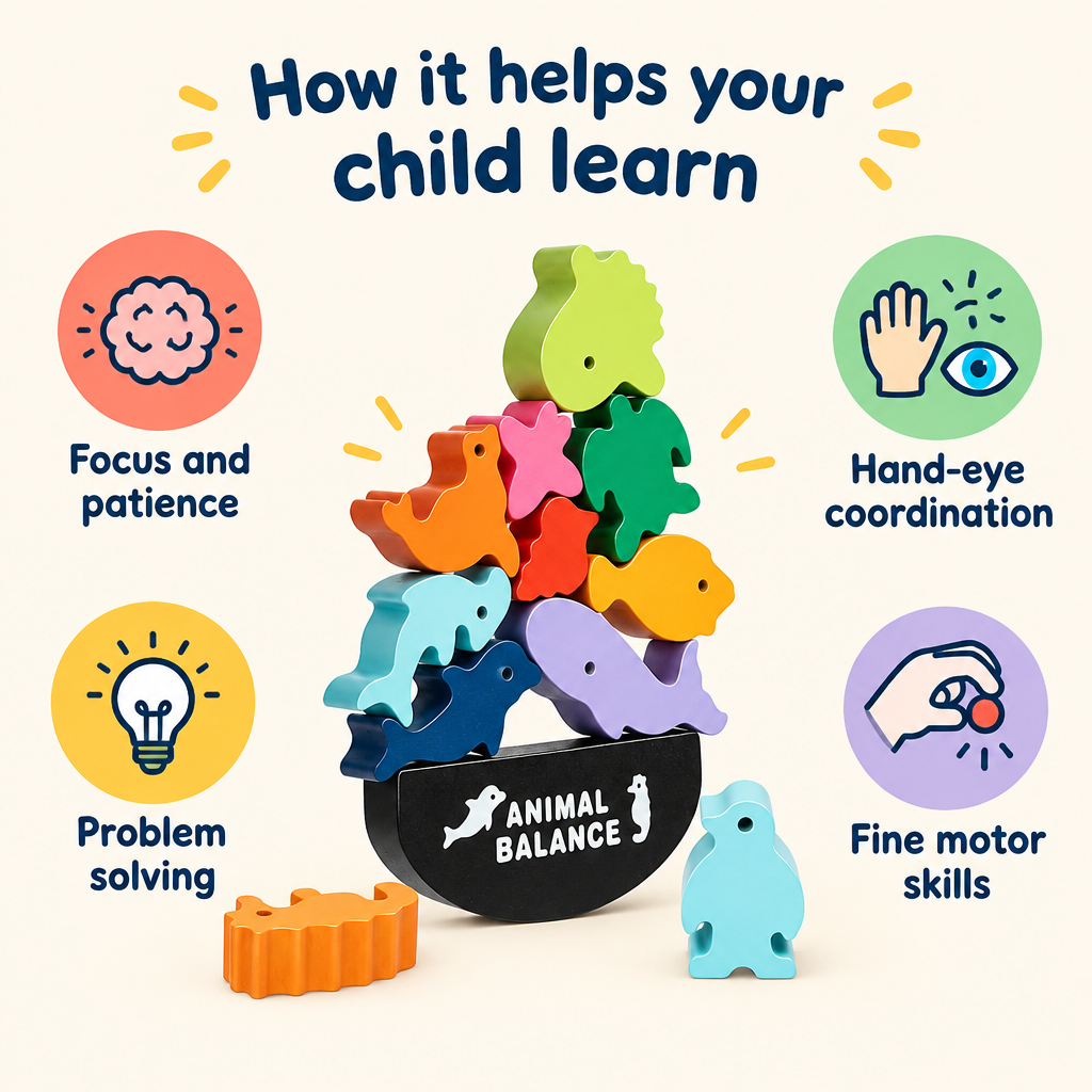 How balance blocks help your child learn