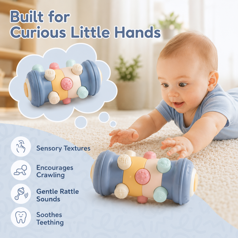 Montessori Tummy Time Roller Toy